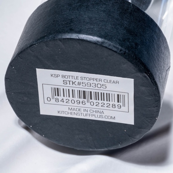 BNIB Glass Diamond Wine Stopper - Picture 6 of 7